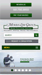 Mobile Screenshot of law-morris.com